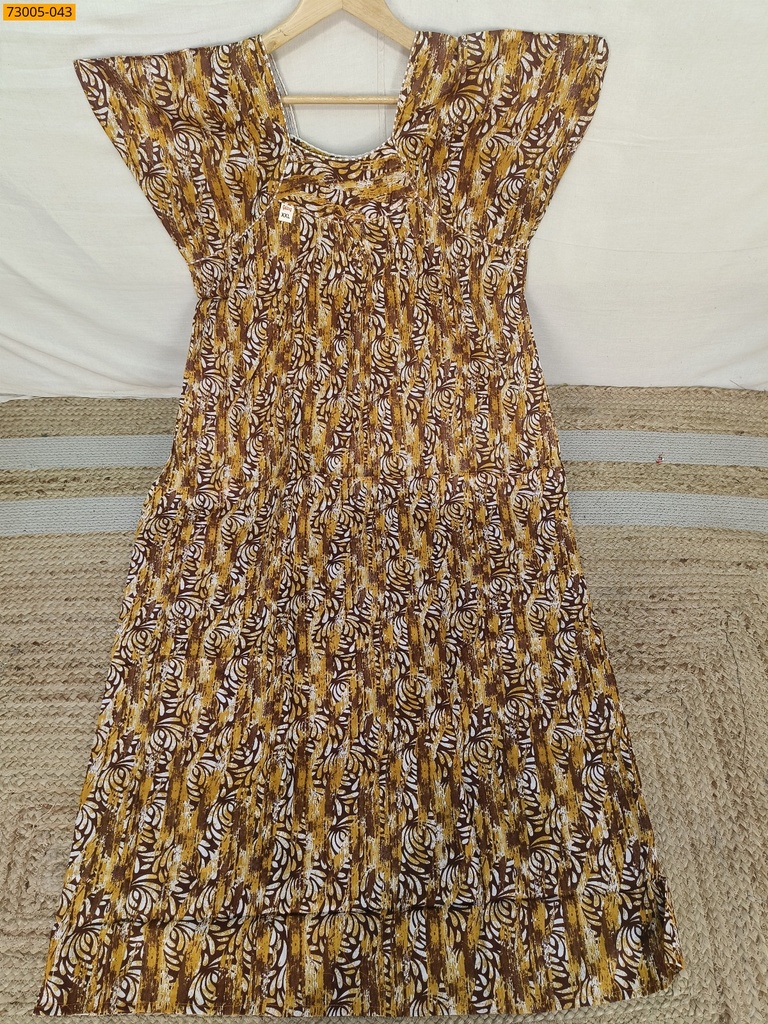 Cotton Printed Galaxy Nighty