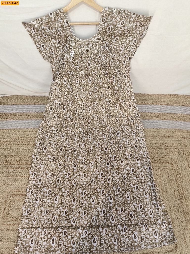 Cotton Printed Galaxy Nighty