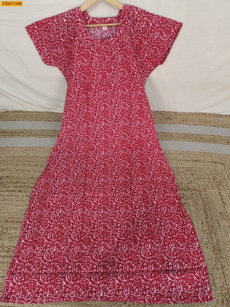 Cotton Printed Galaxy Nighty