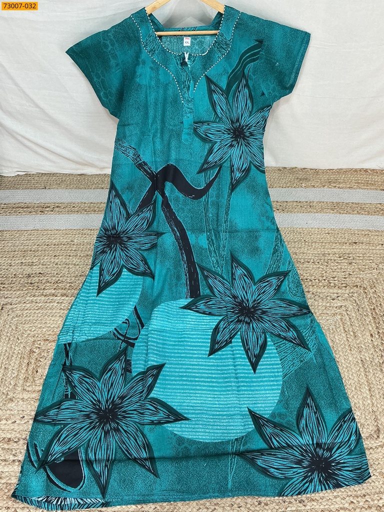 Cotton Printed Galaxy Nighty