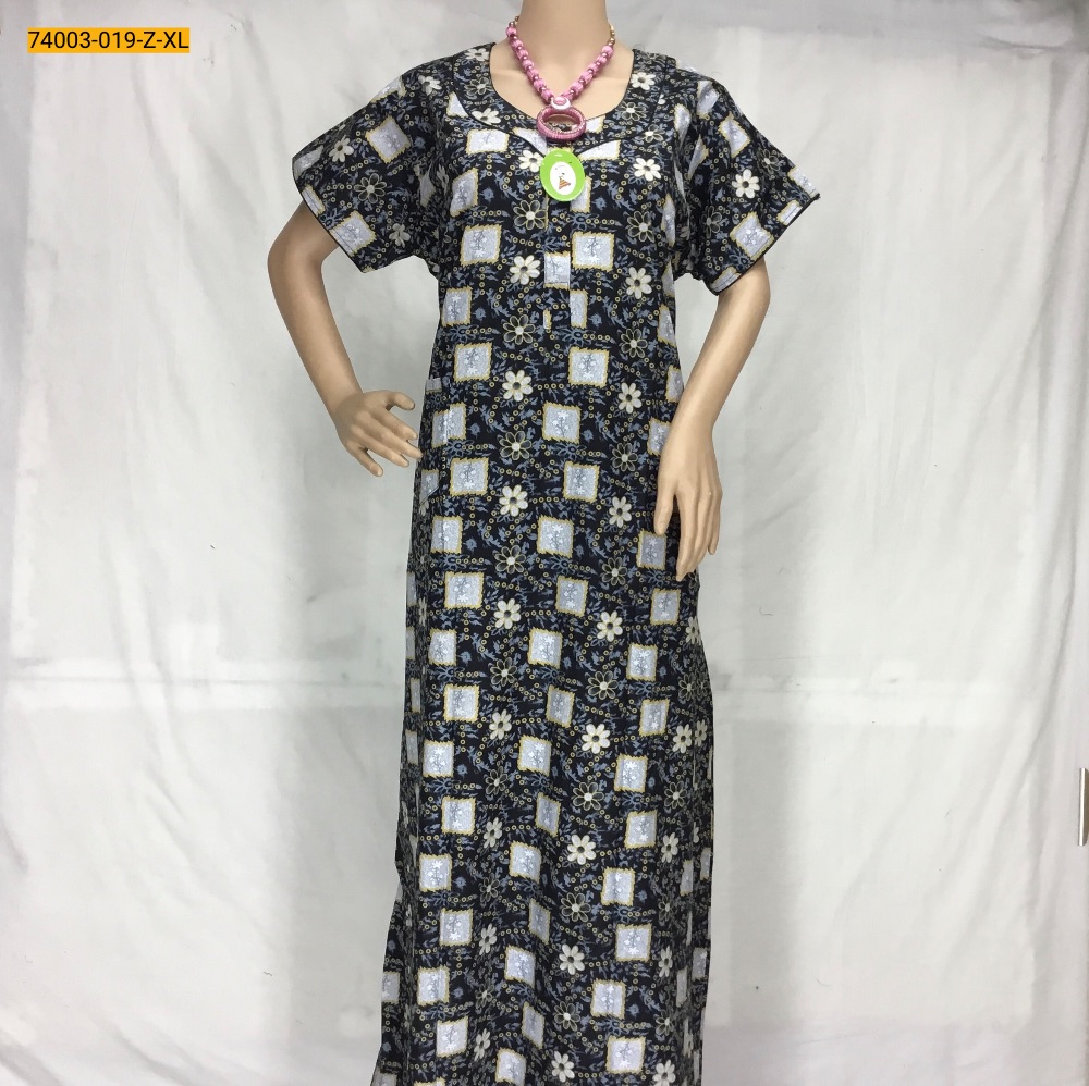Mangai Cotton printed Nighty-XXL