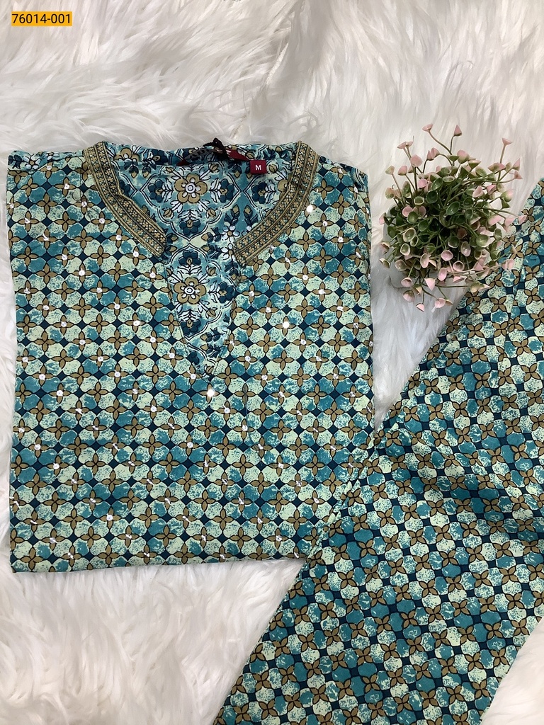 [76014-001-M] Pure Soft Cotton Kurti (M)