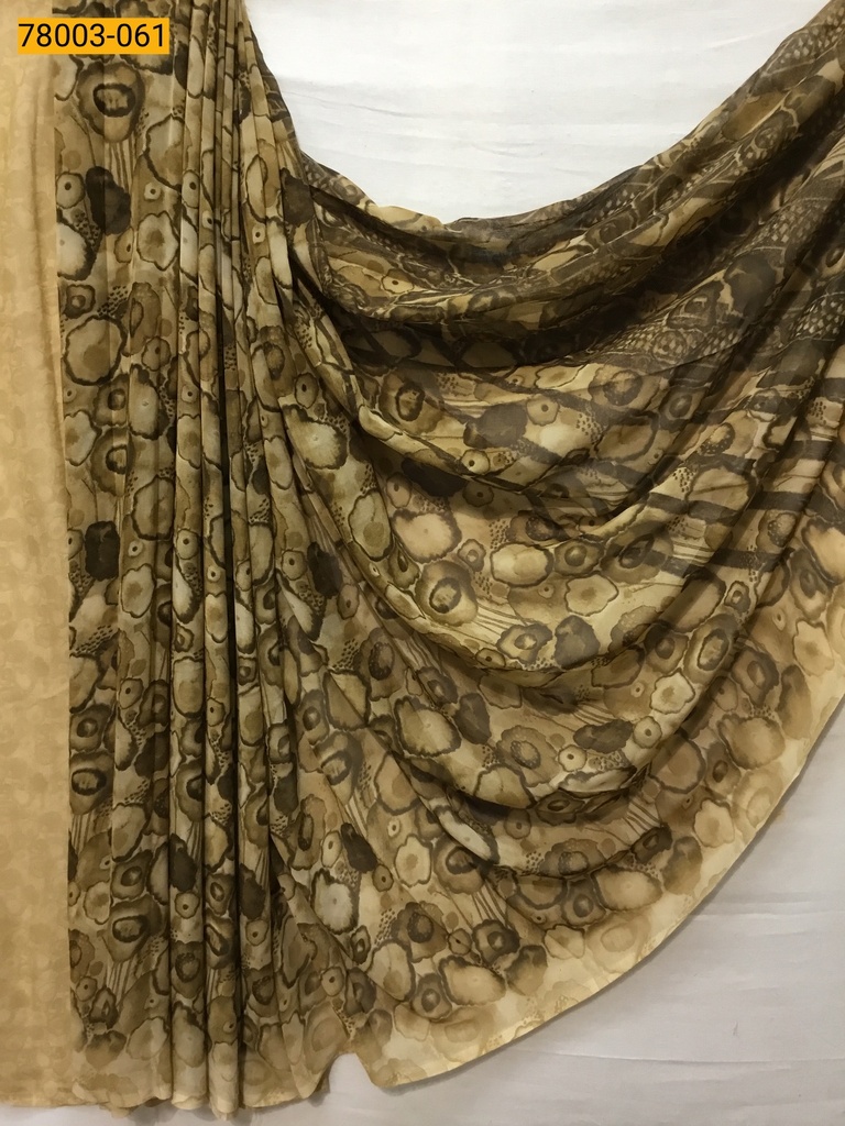 chiffon printed sarees