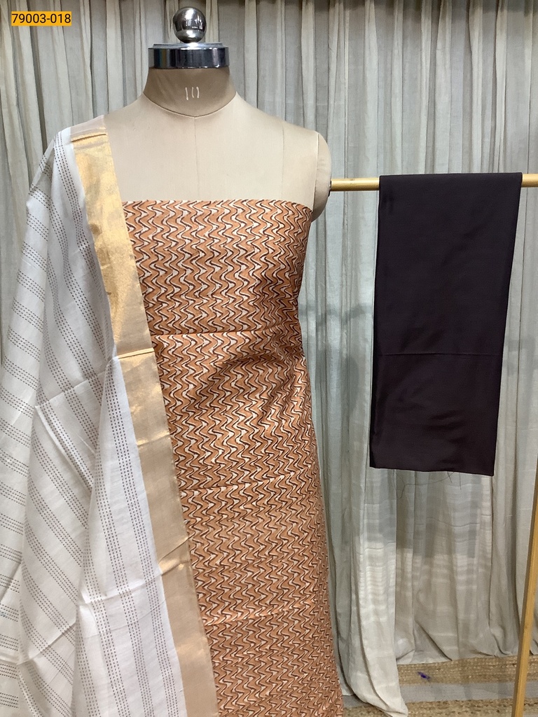 [79003-018] Handloom Chudidhar Material (79003-018)