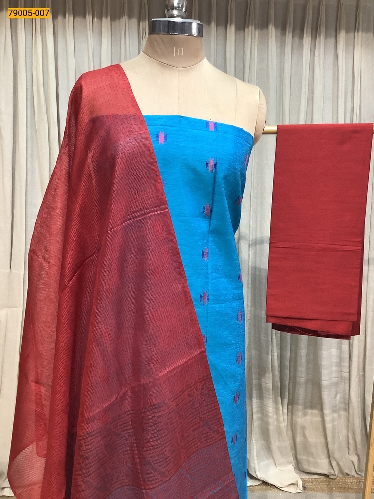 [79005-007] Handloom Chudithar Material (79005-007)