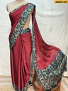 Zara Crepe Silk Saree