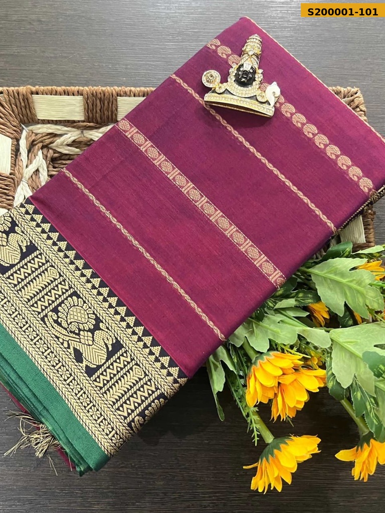 [S200001-101] Traditional Narayanpet Saree (S200001-101)