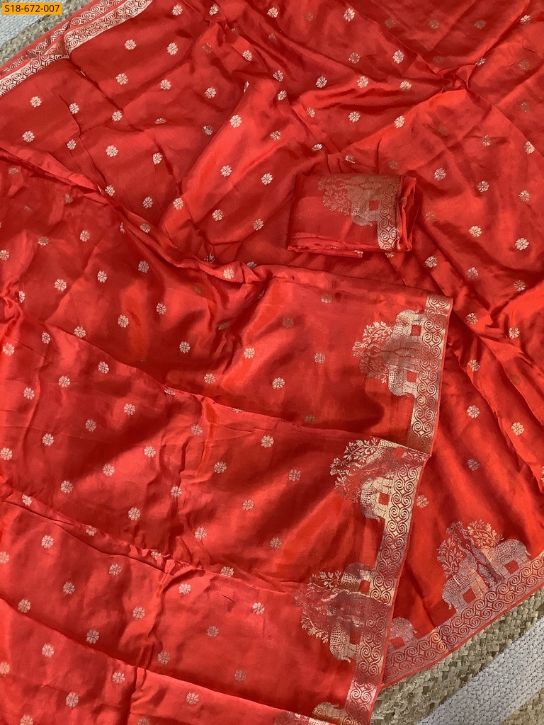 Fancy Muslin Silk Saree