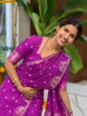 Fancy Muslin Silk Saree