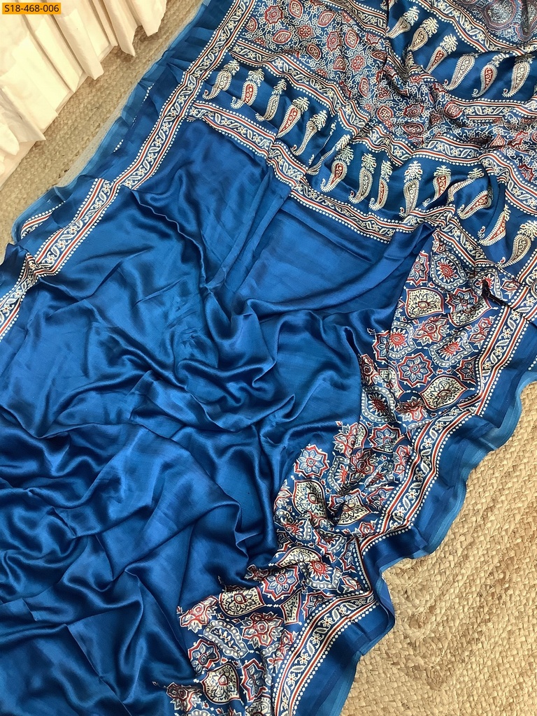 Fancy satin silk saree
