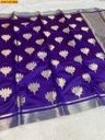 Fancy Banarasi Semi Kataan Soft Silk saree