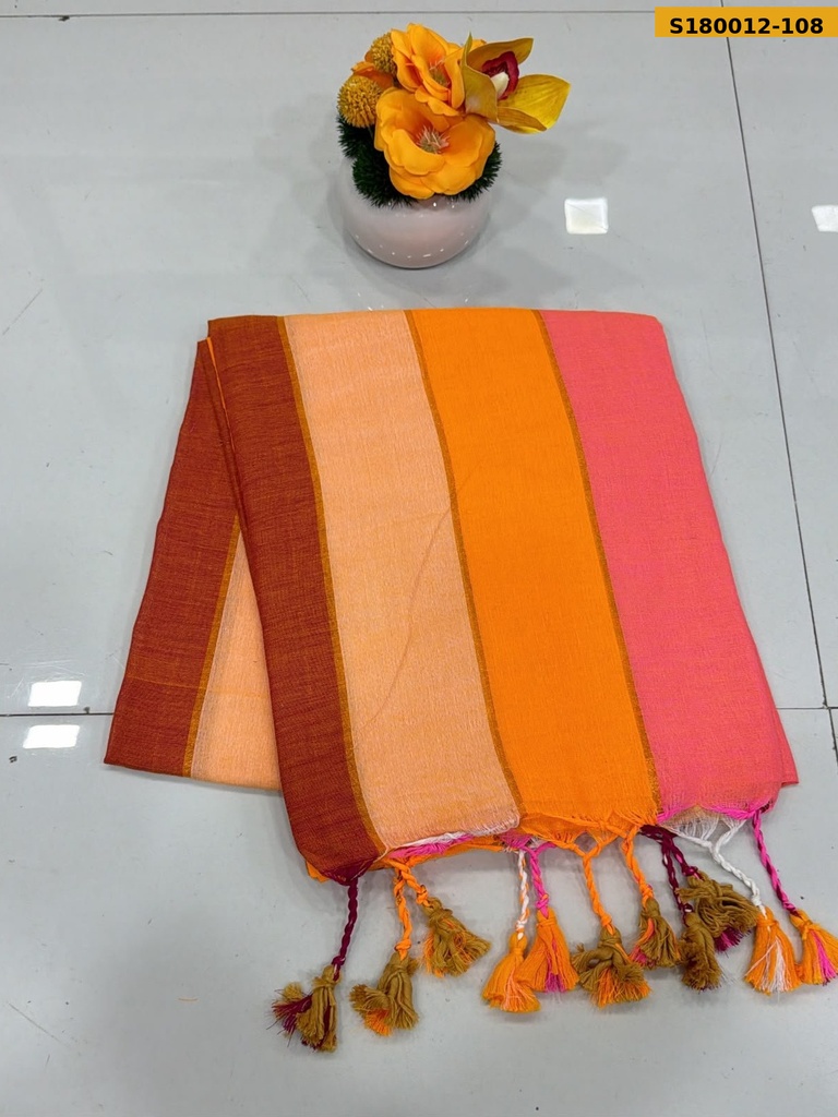 Fancy Khadi Cotton Saree