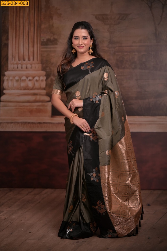 [S35-284-008] Fnacy Soft Silk Saree