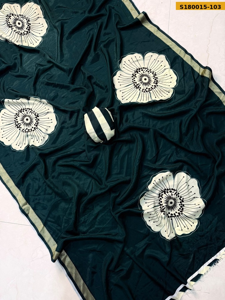 Fancy Italian Silk Saree