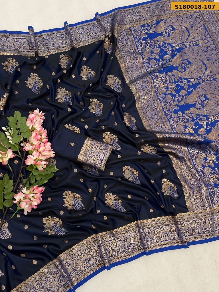 Fancy Soft Satin Silk Saree