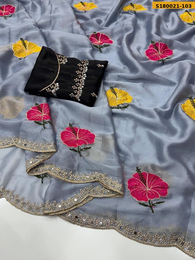 Fancy Soft Rangoli Silk Saree