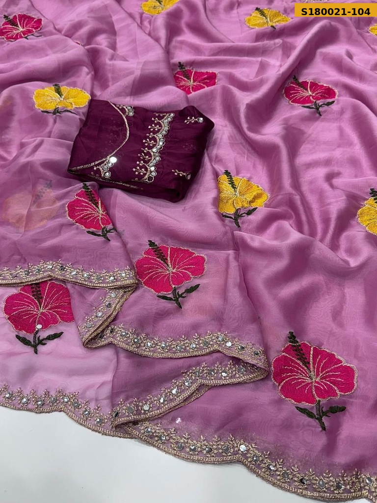 Fancy Soft Rangoli Silk Saree