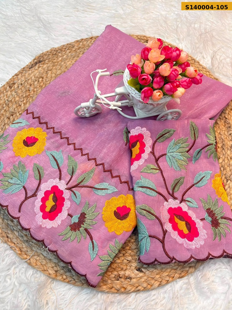 Fancy Crush Partywear Saree