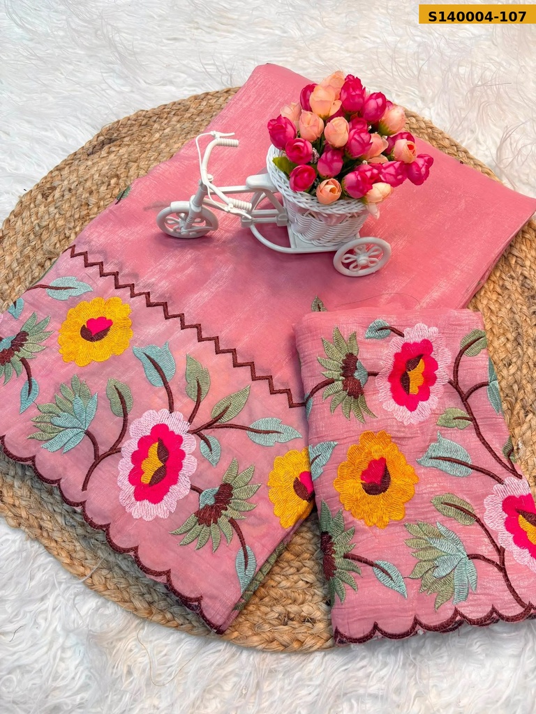 Fancy Crush Partywear Saree