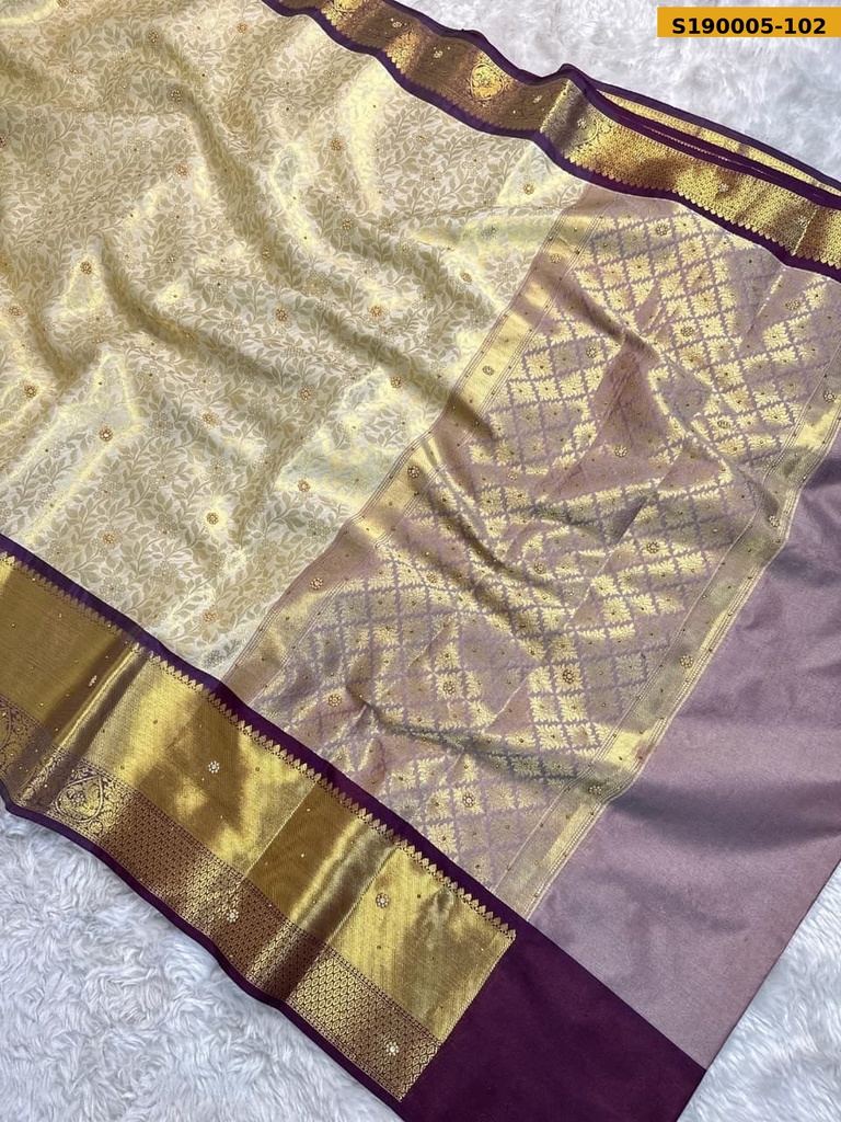 Fancy Banarasi Kanchivaram Tissue Silk Sarees