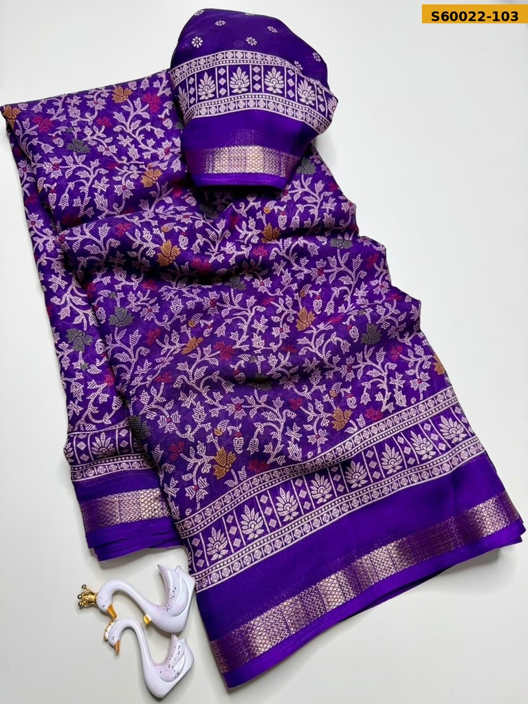 Fancy Marshmellow Saree