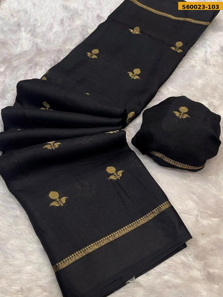 Fancy Viscose Khadi silk Saree