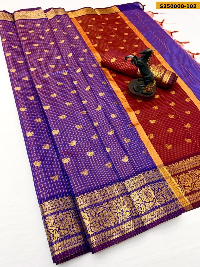 Fancy Banarasi Katan Silk Saree