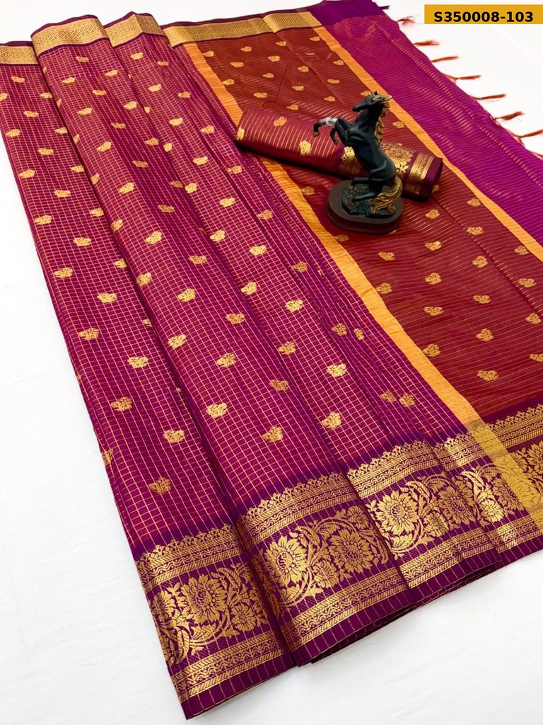 Fancy Banarasi Katan Silk Saree