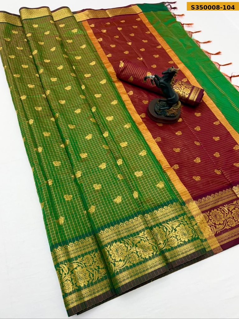Fancy Banarasi Katan Silk Saree