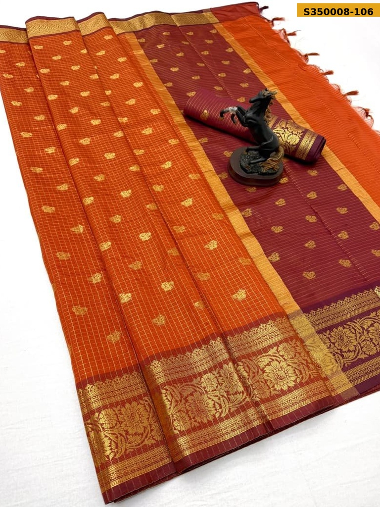 Fancy Banarasi Katan Silk Saree