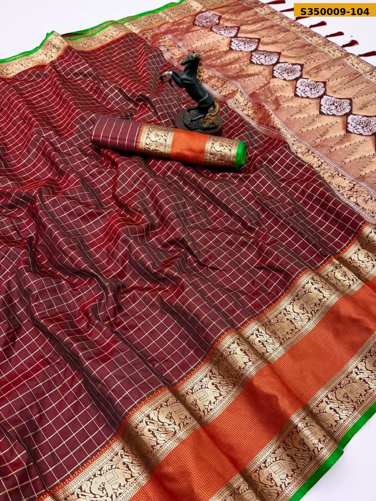 Fancy Kanchivaram Silk Saree