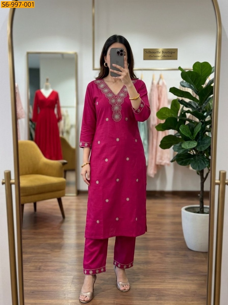 Fancy Bamboo Cotton Coord Set