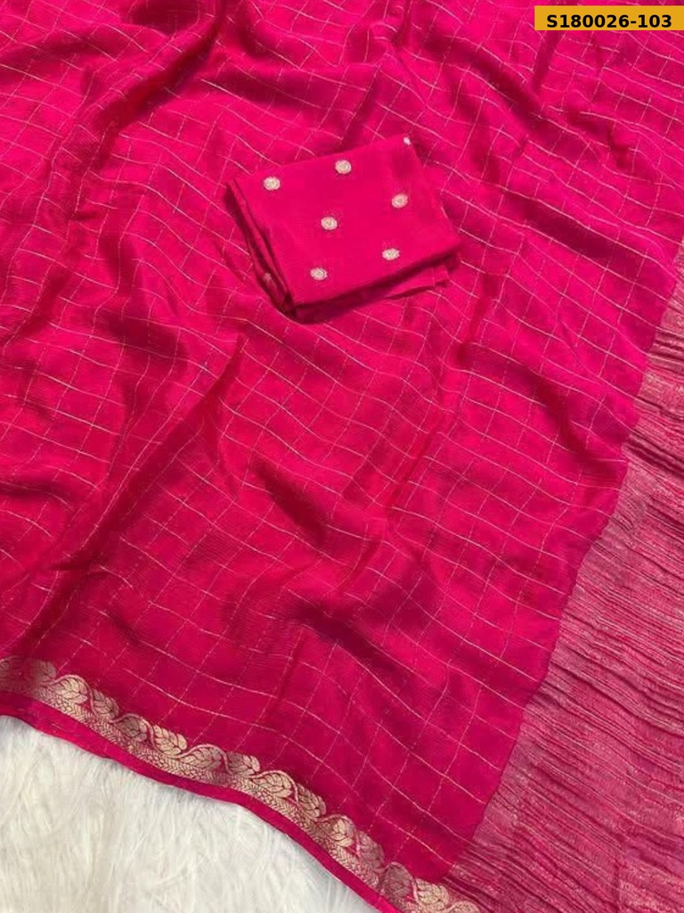 Fancy Viscose Georgette Saree