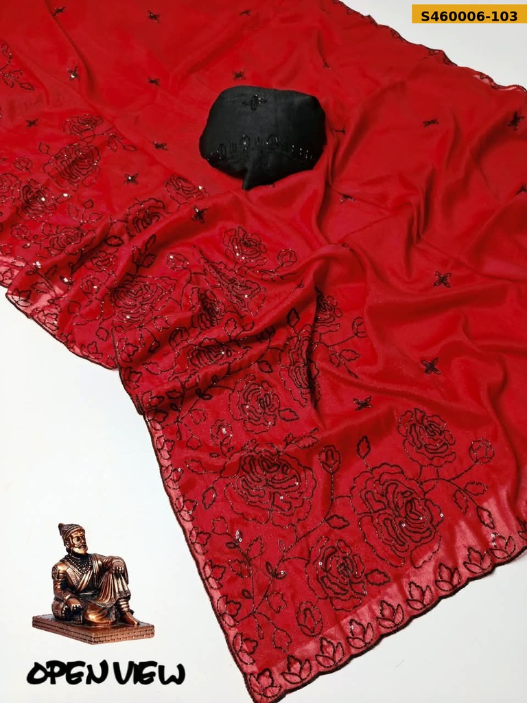 Fancy Star Georgette Saree