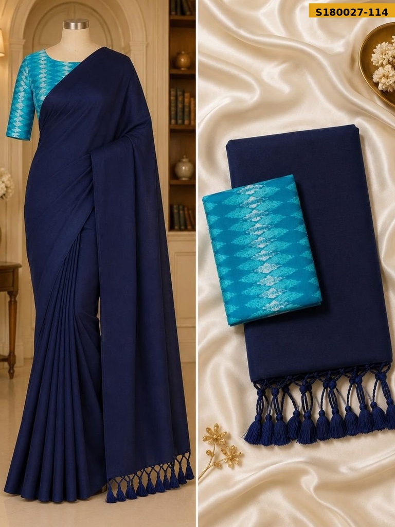 Fancy Khadi Cotton Saree