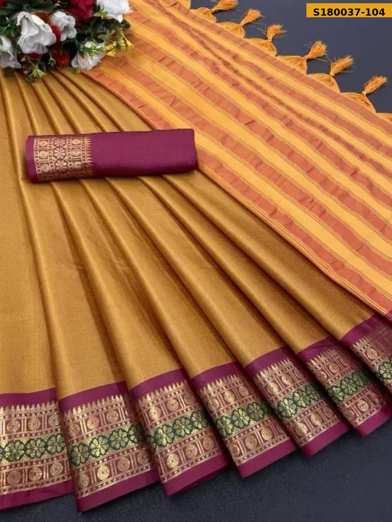 Fancy Aura Silk Saree