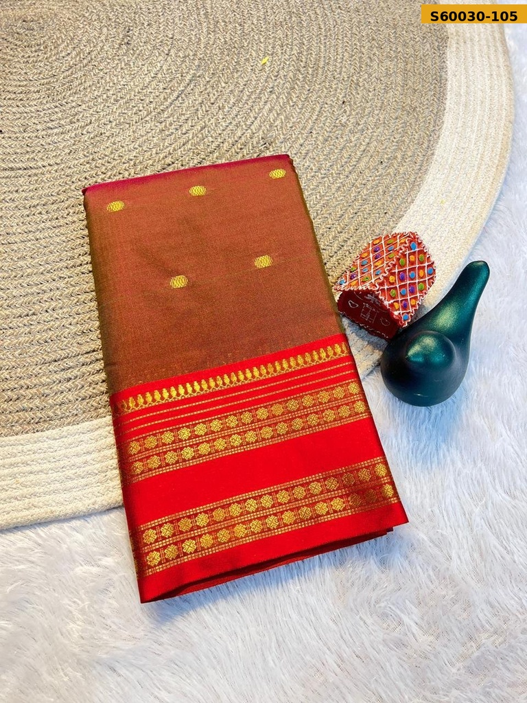 Fancy Aura Silk Saree