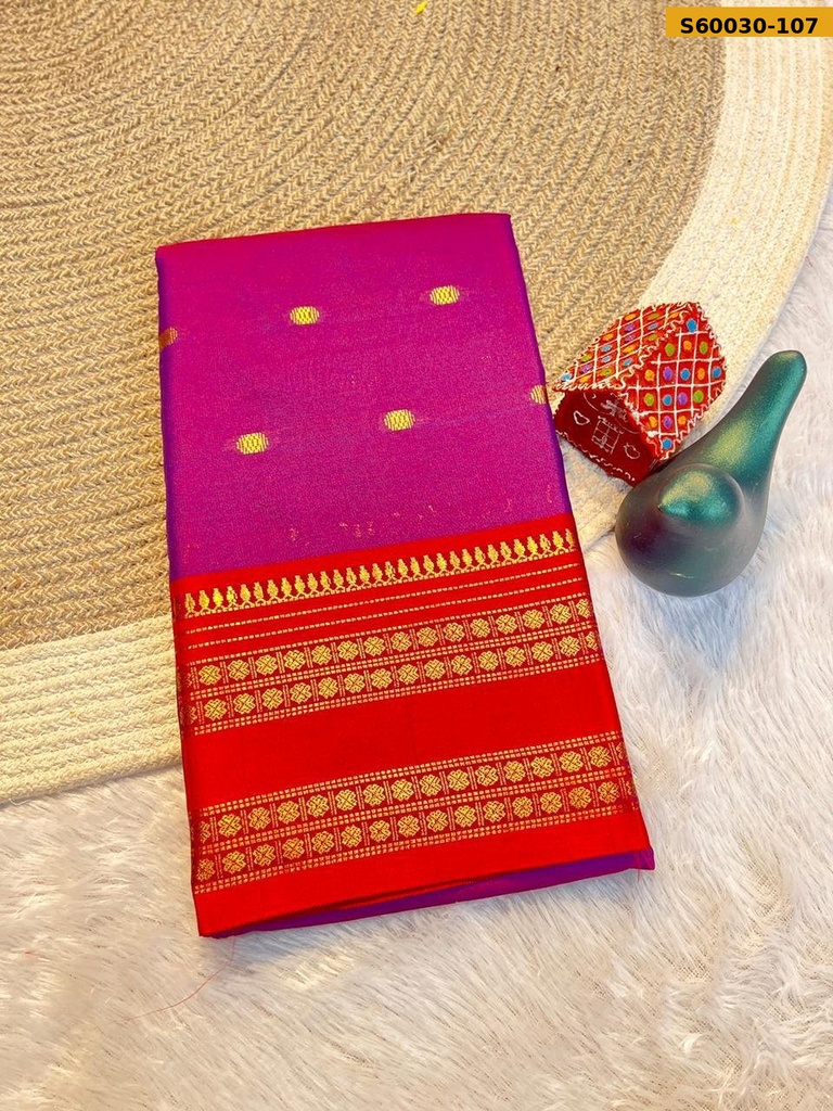 Fancy Aura Silk Saree