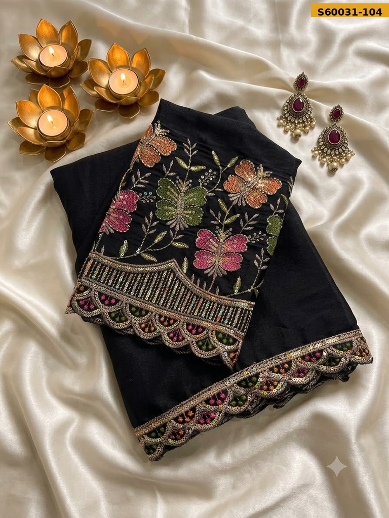 Fancy Star Georgette Saree