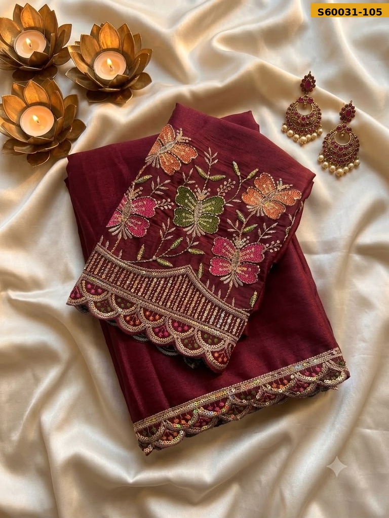 Fancy Star Georgette Saree