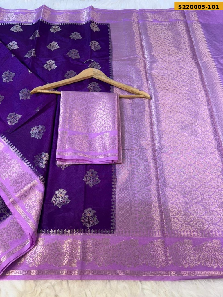 Fancy Banarasi Kataan Soft Silk Saree