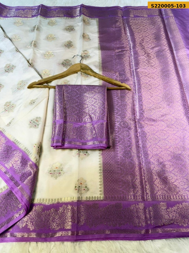 Fancy Banarasi Kataan Soft Silk Saree