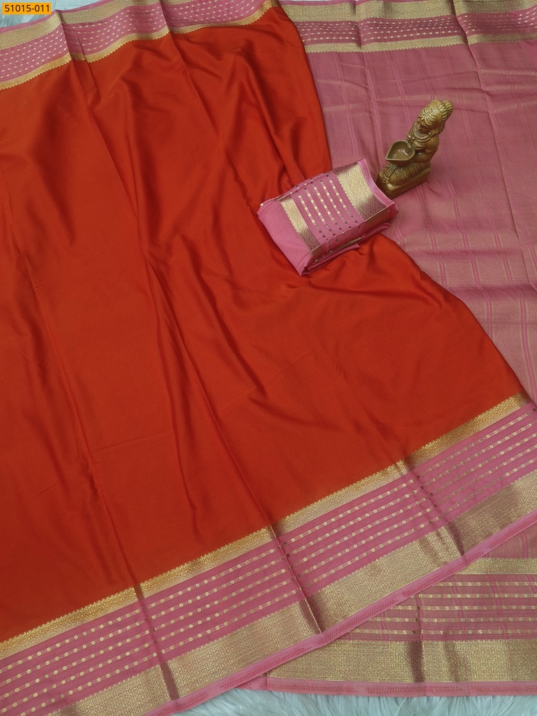 Mysore Crepe Silk Sarees