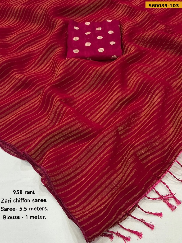 Fancy Soft Chiffon Leheriya Saree