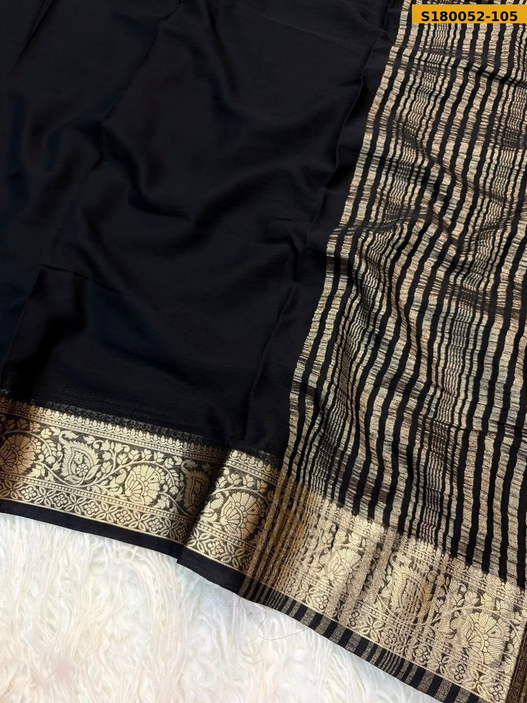 Fancy Viscose Georgette Crepe Saree