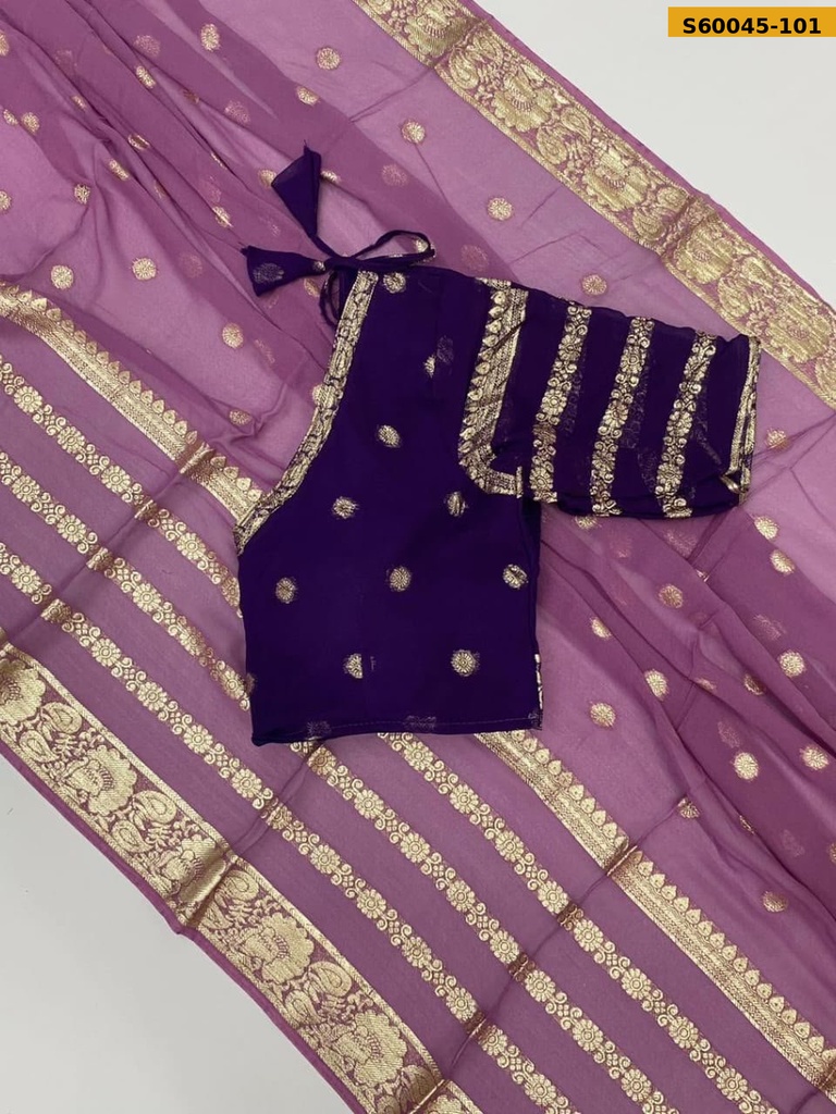 Fancy Viscose Georgette Saree