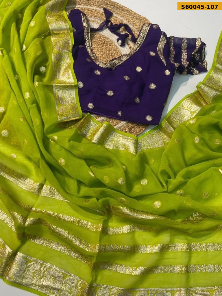 Fancy Viscose Georgette Saree