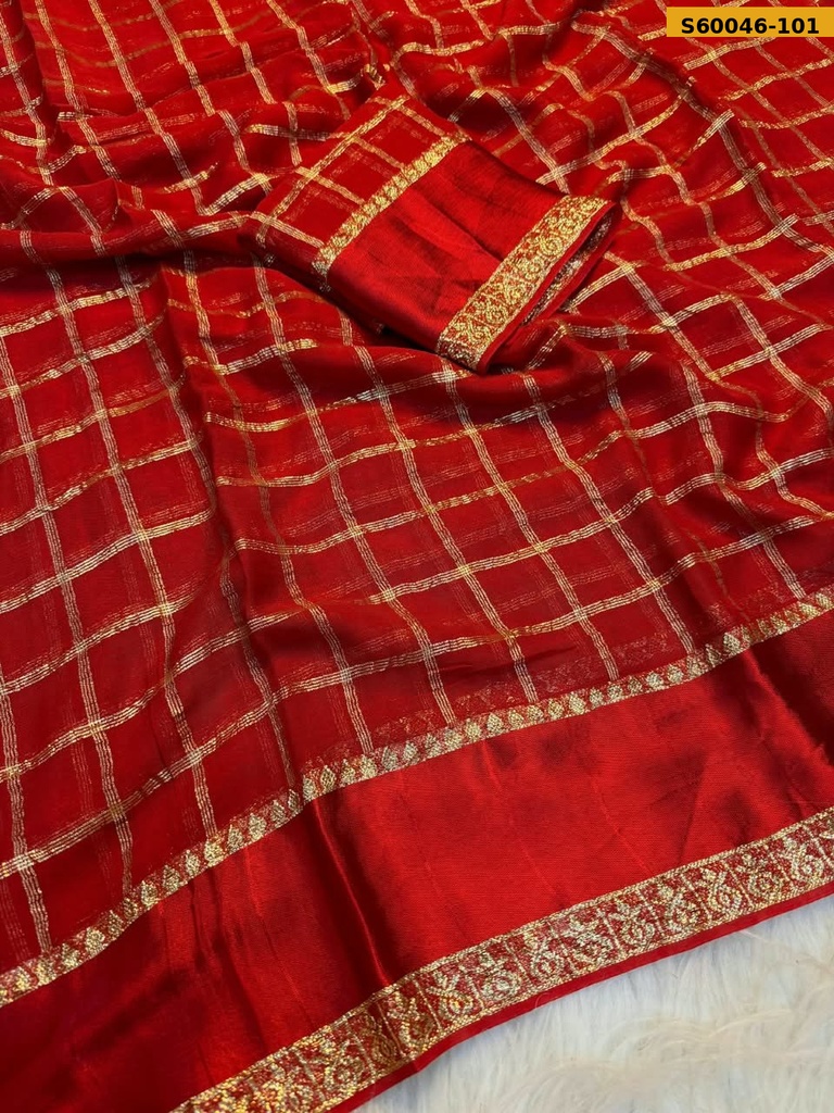 Fancy Viscose Georgette Saree