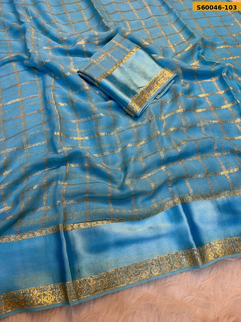Fancy Viscose Georgette Saree