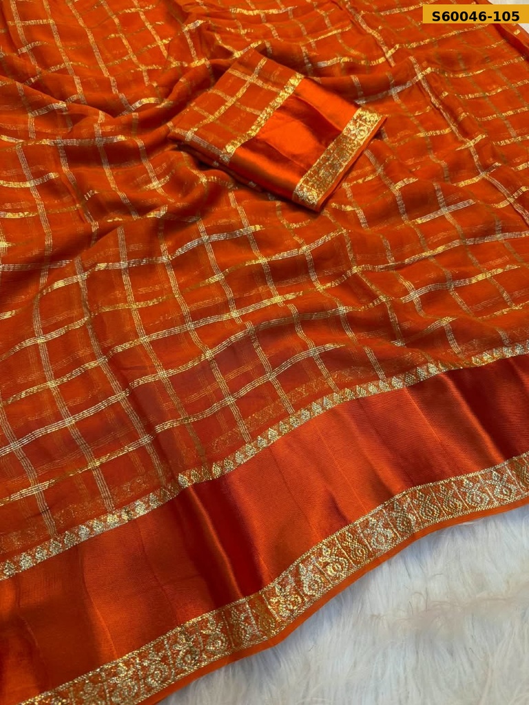 Fancy Viscose Georgette Saree
